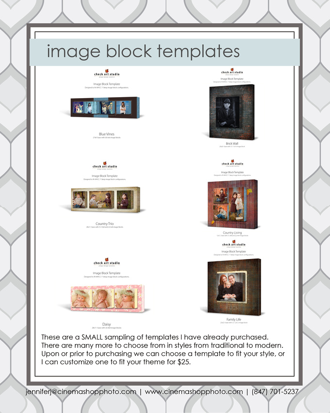 image block templates
