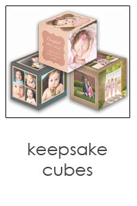 4&quot; keepsake cubes custom design